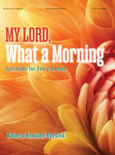 My Lord, What a Morning Organ sheet music cover